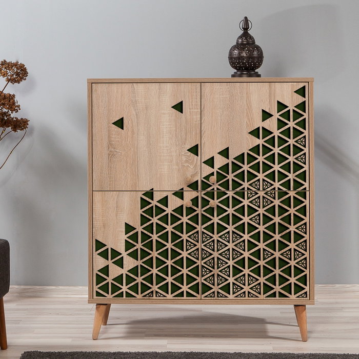 Hanah Home Multilux-121 Armario Multiusos Roble Sonoma Hanah Home Multilux-121 Armario Multiusos Roble Sonoma